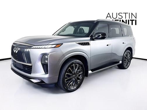 Dynamic Metal/Black Obsidian 2026 INFINITI QX80 AUTOGRAPH AWD