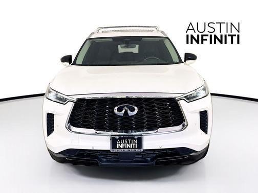 Majestic White 2023 INFINITI QX60 Luxe