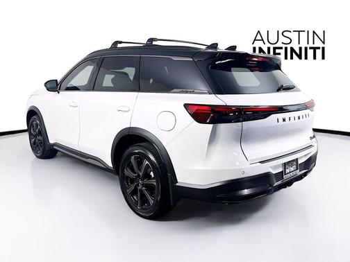 Radiant White/Black Obsidian 2027 INFINITI QX60 AUTOGRAPH