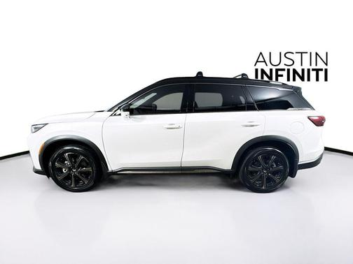 Radiant White/Black Obsidian 2027 INFINITI QX60 AUTOGRAPH