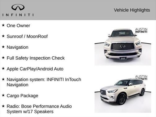 2022 INFINITI QX80 SENSORY