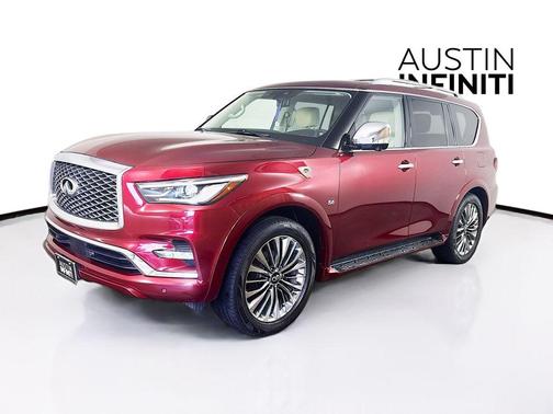 Coulis Red 2020 INFINITI QX80 Luxe