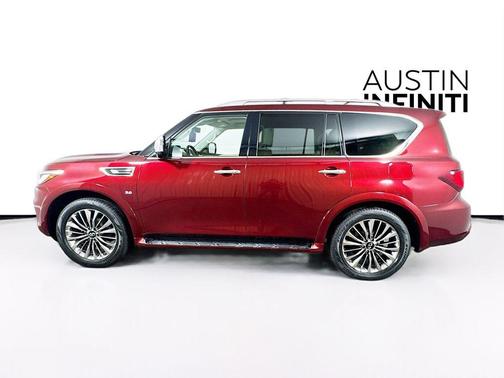 Coulis Red 2020 INFINITI QX80 Luxe