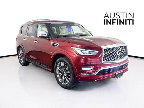 Coulis Red 2020 INFINITI QX80 Luxe