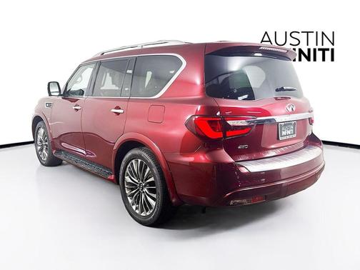 Coulis Red 2020 INFINITI QX80 Luxe