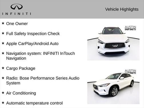 2022 INFINITI QX50 SENSORY