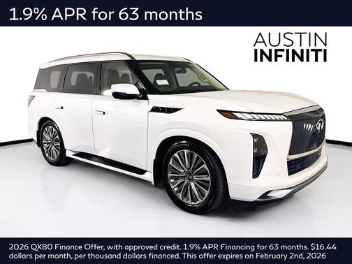 2026 INFINITI QX80 Luxe