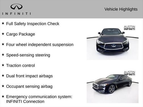 2022 INFINITI Q60 2.0t PURE