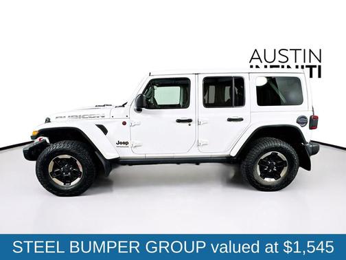Bright White Clearcoat 2020 Jeep Wrangler Unlimited Rubicon