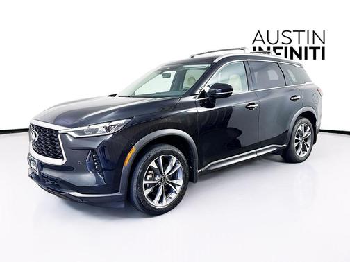 Mineral Black 2023 INFINITI QX60 Luxe