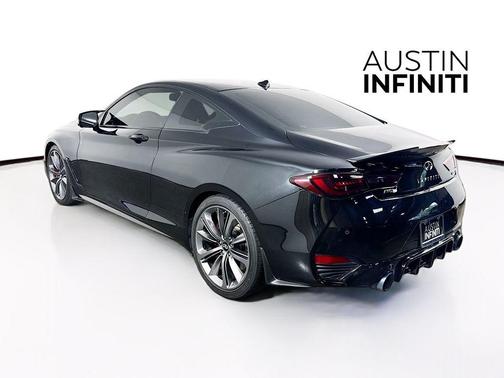 Midnight Black 2021 INFINITI Q60 3.0t Red Sport 400