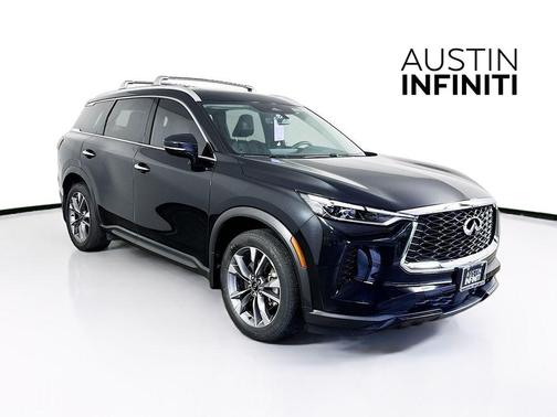 Mineral Black 2024 INFINITI QX60 Luxe