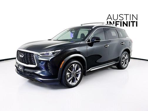 Mineral Black 2024 INFINITI QX60 Luxe