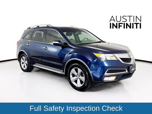 Bali Blue Pearl 2013 Acura MDX 3.7L Technology