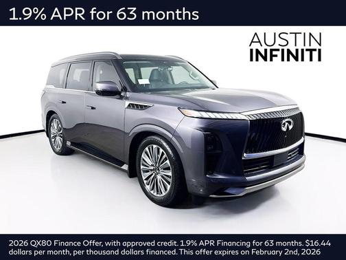 2026 INFINITI QX80 Luxe