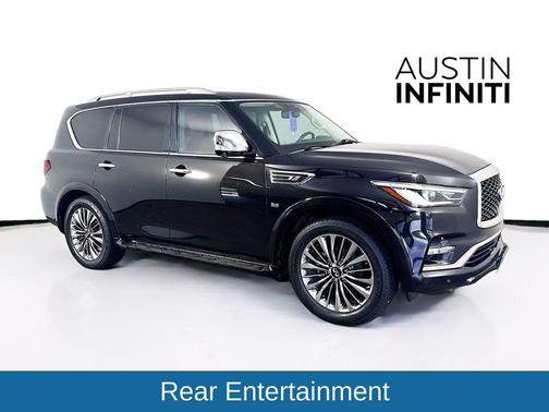 Mineral Black 2019 INFINITI QX80 Luxe