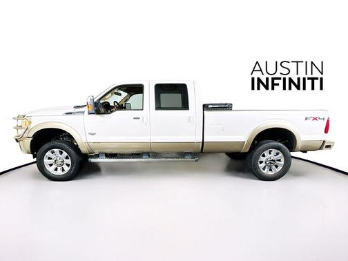 White 2011 Ford F-350 Lariat