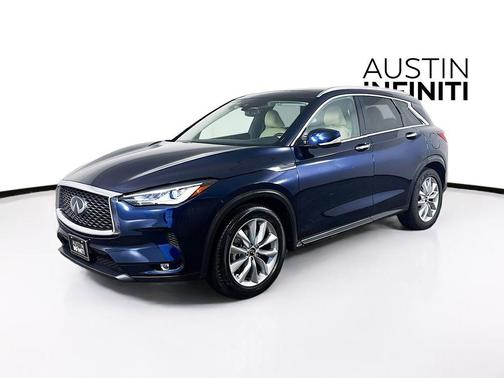 Hermosa Blue 2022 INFINITI QX50 LUXE