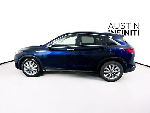Hermosa Blue 2022 INFINITI QX50 LUXE