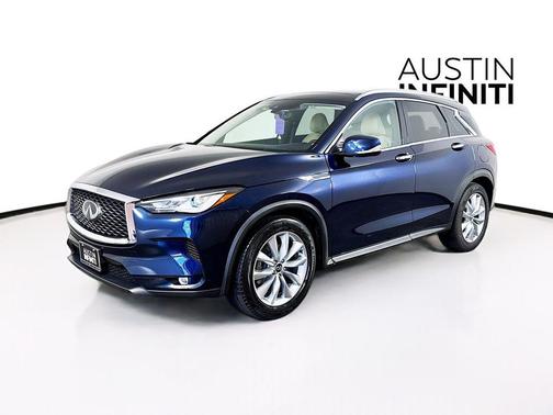 Hermosa Blue 2022 INFINITI QX50 LUXE