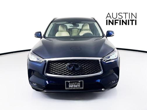 Hermosa Blue 2022 INFINITI QX50 LUXE