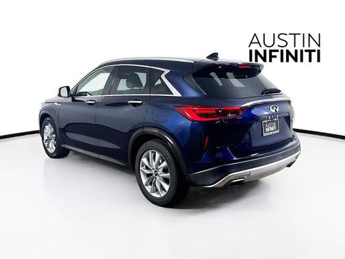 Hermosa Blue 2022 INFINITI QX50 LUXE