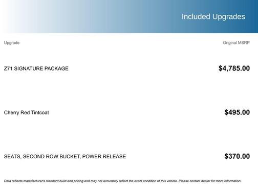 2021 Chevrolet Tahoe 4WD Z71