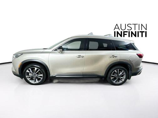 Warm Titanium 2024 INFINITI QX60 Luxe