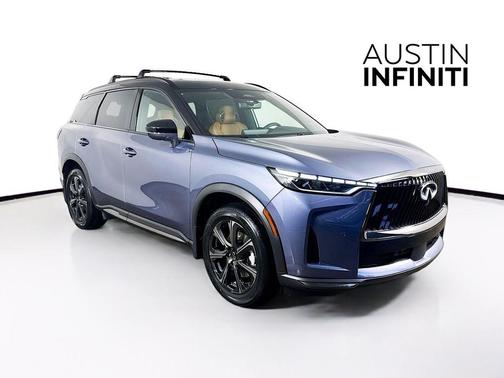 Moonbow Blue/Black Obsidian 2026 INFINITI QX60 AUTOGRAPH