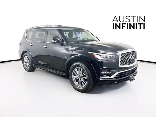 Black Obsidian 2020 INFINITI QX80 Luxe