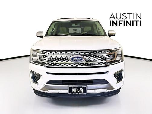 Star White Metallic Tri-Coat 2020 Ford Expedition Platinum