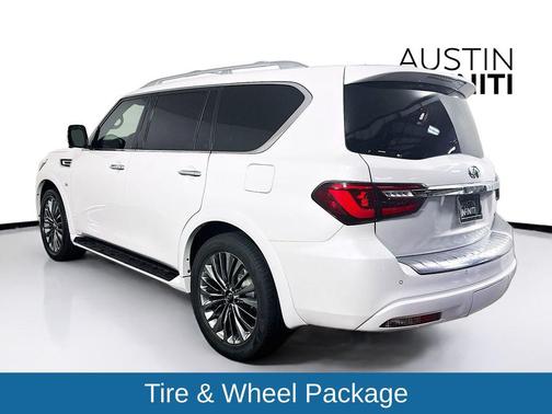 Moonstone White 2018 INFINITI QX80 Base
