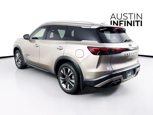 Warm Titanium 2023 INFINITI QX60 Luxe