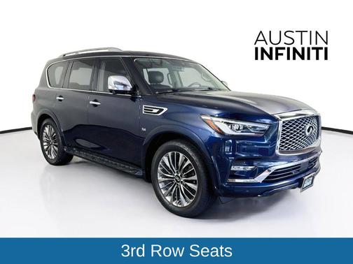 Hermosa Blue 2019 INFINITI QX80 Luxe