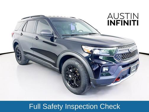 Agate Black Metallic 2022 Ford Explorer Timberline