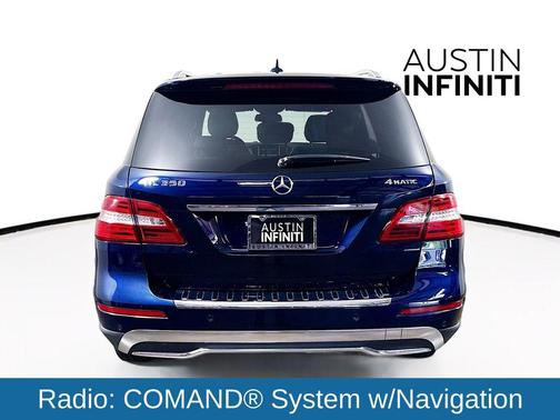 Cavansite Blue Metallic 2015 Mercedes-Benz M-Class 4MATIC