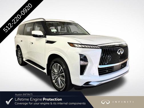 Radiant White 2027 INFINITI QX80 Luxe