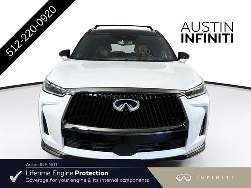 Radiant White/Black Obsidian 2027 INFINITI QX60 AUTOGRAPH