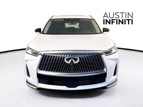 Radiant White 2026 INFINITI QX60 LUXE FWD