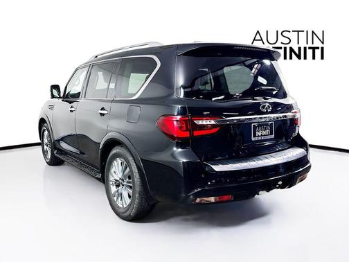 Black Obsidian 2021 INFINITI QX80 Luxe