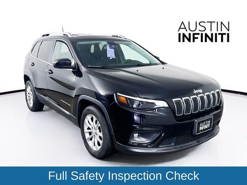Diamond Black Crystal Pearlcoat 2019 Jeep Cherokee Latitude