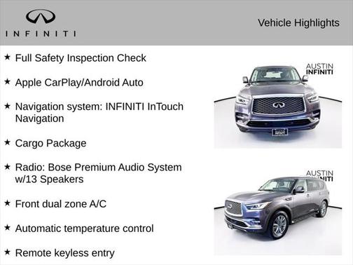 2023 INFINITI QX80 Luxe