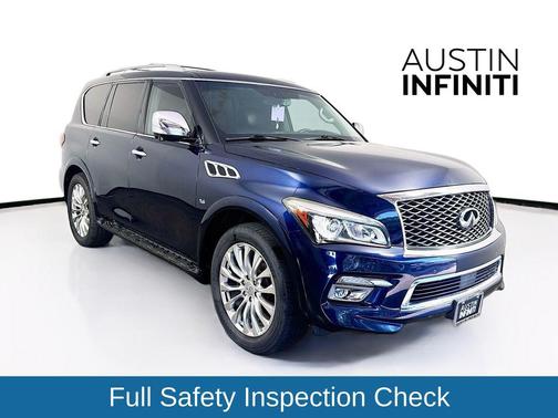 Hermosa Blue 2015 INFINITI QX80 Base
