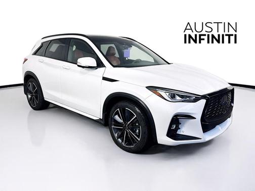 Radiant White 2023 INFINITI QX50 SPORT