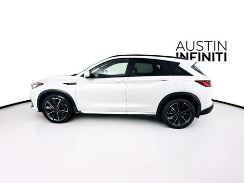 Radiant White 2023 INFINITI QX50 SPORT