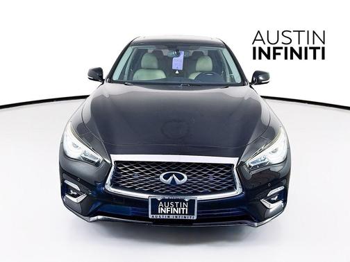 Black Obsidian 2018 INFINITI Q50 3.0t LUXE