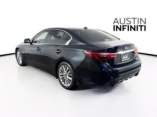 Black Obsidian 2018 INFINITI Q50 3.0t LUXE