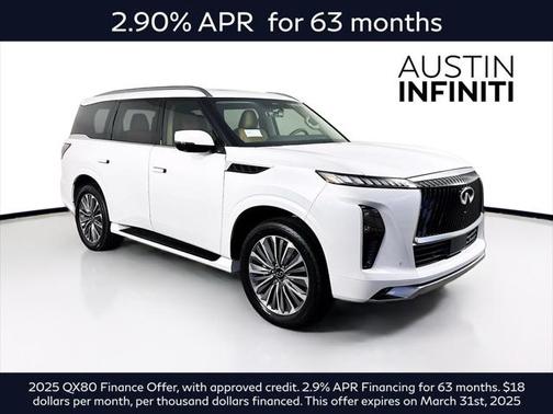 2025 INFINITI QX80 Luxe