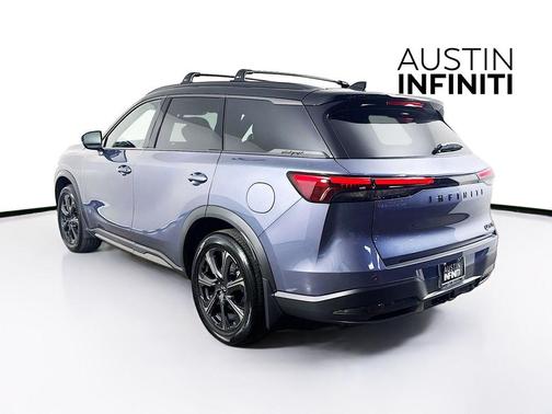 Moonbow Blue/Black Obsidian 2026 INFINITI QX60 AUTOGRAPH