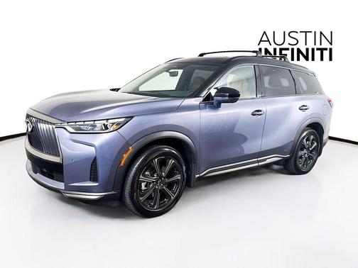Moonbow Blue/Black Obsidian 2026 INFINITI QX60 AUTOGRAPH
